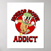 Horror Movie Addict Poster (Voorkant)