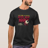 Horror Movie Addict T-shirt (Voorkant)