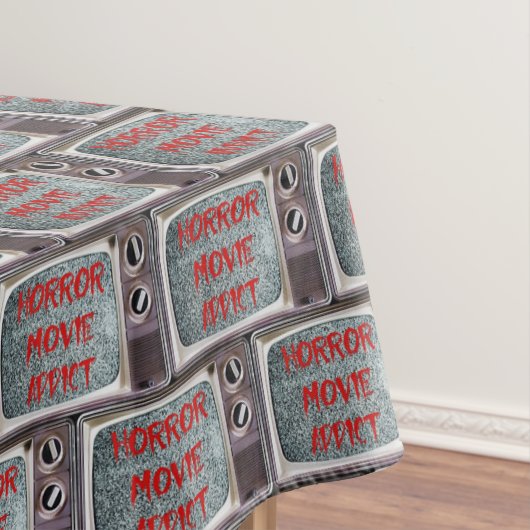 Horror Movie Addict Tafelkleed (Voorbeeld)