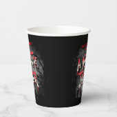  Horror Movie Adult Persoonlijke Halloween Papieren Bekers (Links)