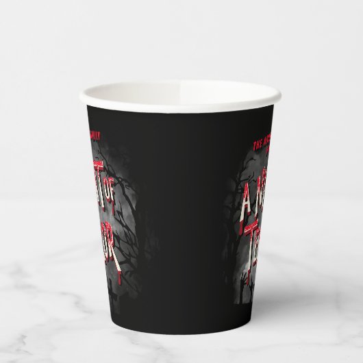  Horror Movie Adult Persoonlijke Halloween Papieren Bekers (Links)