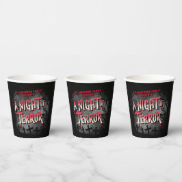  Horror Movie Adult Persoonlijke Halloween Papieren Bekers
