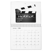 Horror Movie Clapperboard Kalender (Jan 2026)