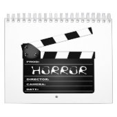 Horror Movie Clapperboard Kalender (Hoes)