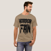 Horror Movie Fan Horror Fan boy T-shirt (Voorkant volledig)