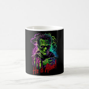 Horror Movie Frankenstein Monster, Halloween Koffiemok