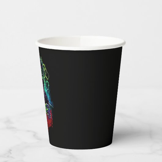 Horror Movie Frankenstein Monster, Halloween Papieren Bekers (Links)