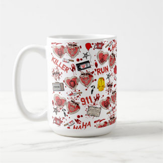 Horror Movie Lover Blood Splatter Mug Cup Koffiemok