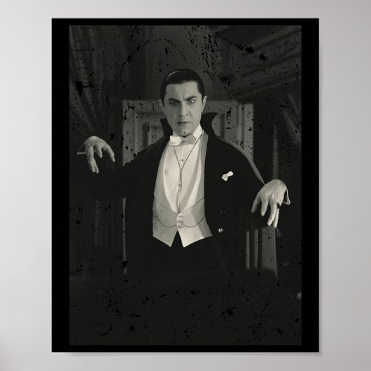 Horror Movie Monster Halloween Count Dracula Vampi Poster (Voorkant)