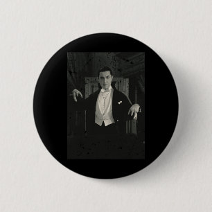 Horror Movie Monster Halloween Count Dracula Vampi Ronde Button 5,7 Cm