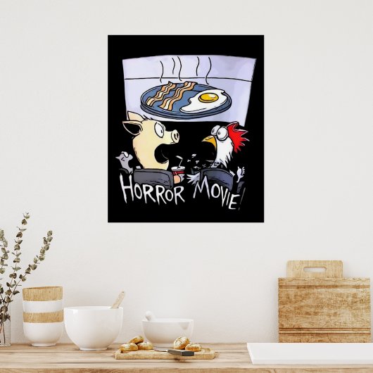 Horror Movie Poster (Keuken)