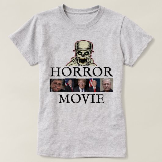 HORROR MOVIE T-Shirt (Design voorkant)
