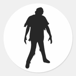 Horror Movie Zombie Dead Death Ronde Sticker