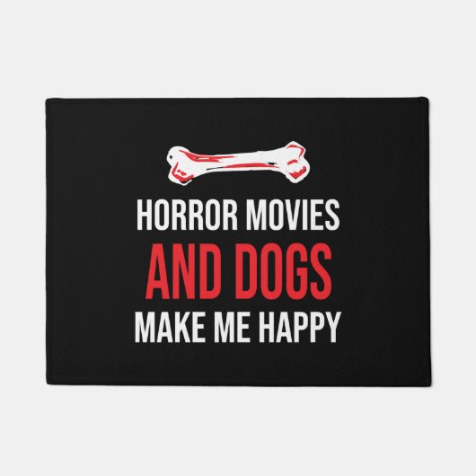 Horror Movies Dogs Deurmat (Voorkant)