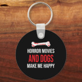 Horror Movies Dogs Sleutelhanger (Voorkant)