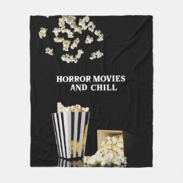Horror Movies en Chill | Fleece Gothic Blanket