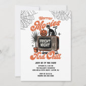 Horror Movies Night Party Uitnodiging (Voorkant)