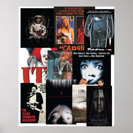 Horror Movies Poster (Voorkant)