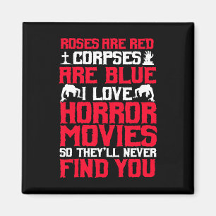 Horror Movies Thriller Halloween Fans Scary Film L Magneet