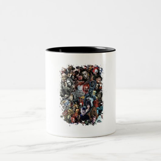 Horror Movies Tweekleurige Koffiemok (Center)