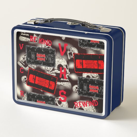 Horror Movies Video Cassette Collage (Achterkant)