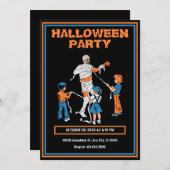  horror mummie met kinder Halloween Kaart (Voorkant / Achterkant)