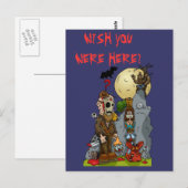 Horror Mural Briefkaart (Voorkant / Achterkant)