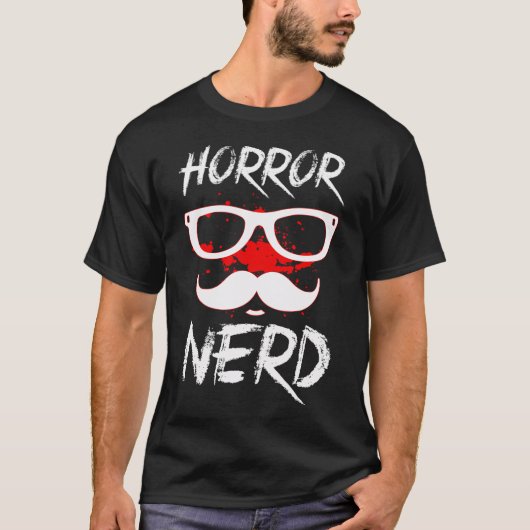 Horror Nerd T-shirt (Voorkant)