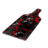 Horror Night Gothic - zwart-wit, rood Snijplank (Hoek)
