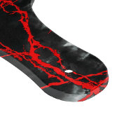 Horror Night Gothic - zwart-wit, rood Snijplank (Hoek)
