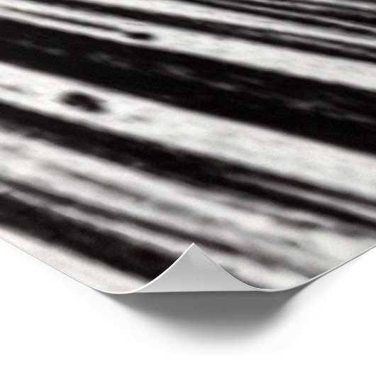 Horror op de brug | AI Art Poster (Hoek)