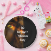 Horror Party Time Halloween Papieren Bordje (Feest)