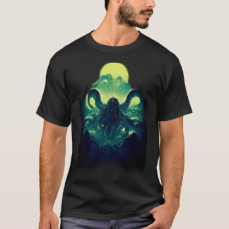 Horror-pictogrammen - Cthulhu Rising T-shirt