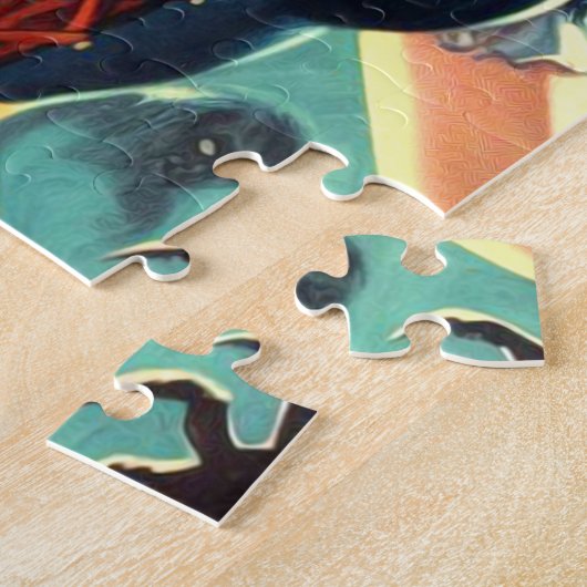  Horror Pin-up Legpuzzel (Zijkant)