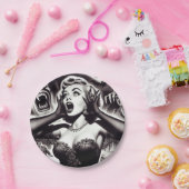  Horror Pin-up Papieren Bordje (Feest)