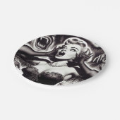  Horror Pin-up Papieren Bordje (Gekanteld)