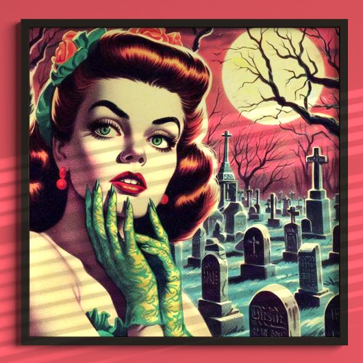  Horror Pin Up Poster