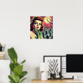  Horror Pin Up Poster (Thuiskantoor)