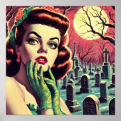  Horror Pin Up Poster (Voorkant)