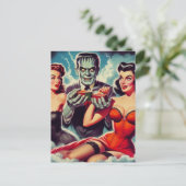  Horror Pin-ups Briefkaart (Staand voorkant)