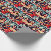 Horror Pin-ups Cadeaupapier (Hoek)