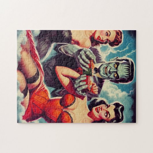  Horror Pin-ups Legpuzzel (Horizontaal)