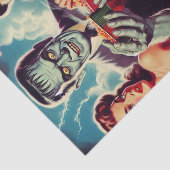  Horror Pin-ups Tissuepapier (Detail)