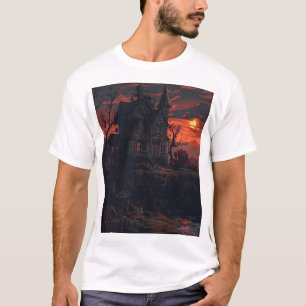 Horror Pixel Art AR-57 gestileerd T-shirt