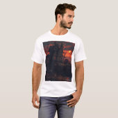 Horror Pixel Art AR-57 gestileerd T-shirt (Voorkant volledig)