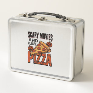 Horror Pizza T-shirt voor fans van griezelfilms_1