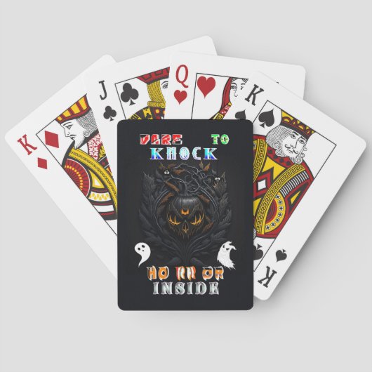 Horror Pokerkaarten (Achterkant)