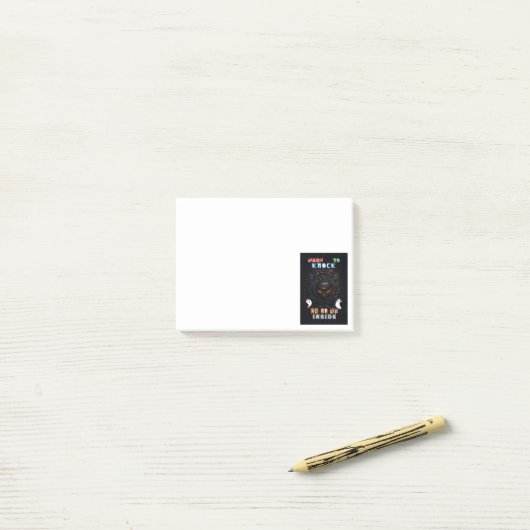 Horror Post-it® Notes (Op bureau)