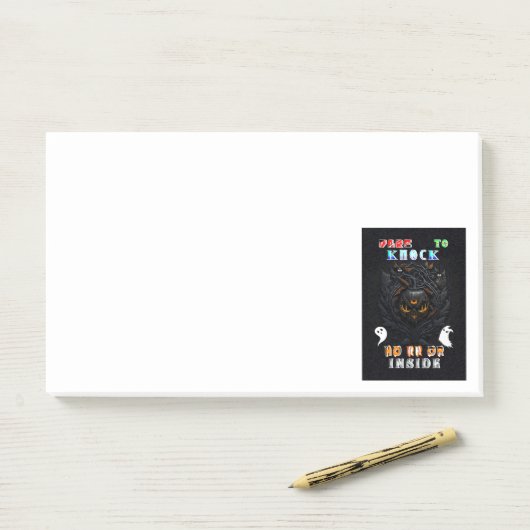 Horror Post-it® Notes (Op bureau)