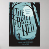  horror poster parodie - Brief uit de hel (Voorkant)